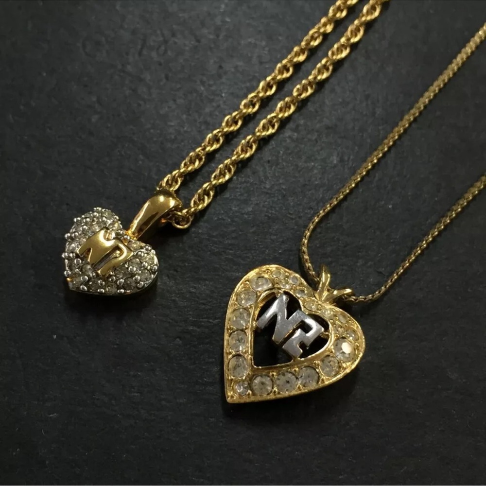 PICK ONE NINA RICCI Rhinestone Gold Tone Necklaces 2,3,5,8,10 (1,4,6,7 & 9 SOLD) - Picture 4 of 16